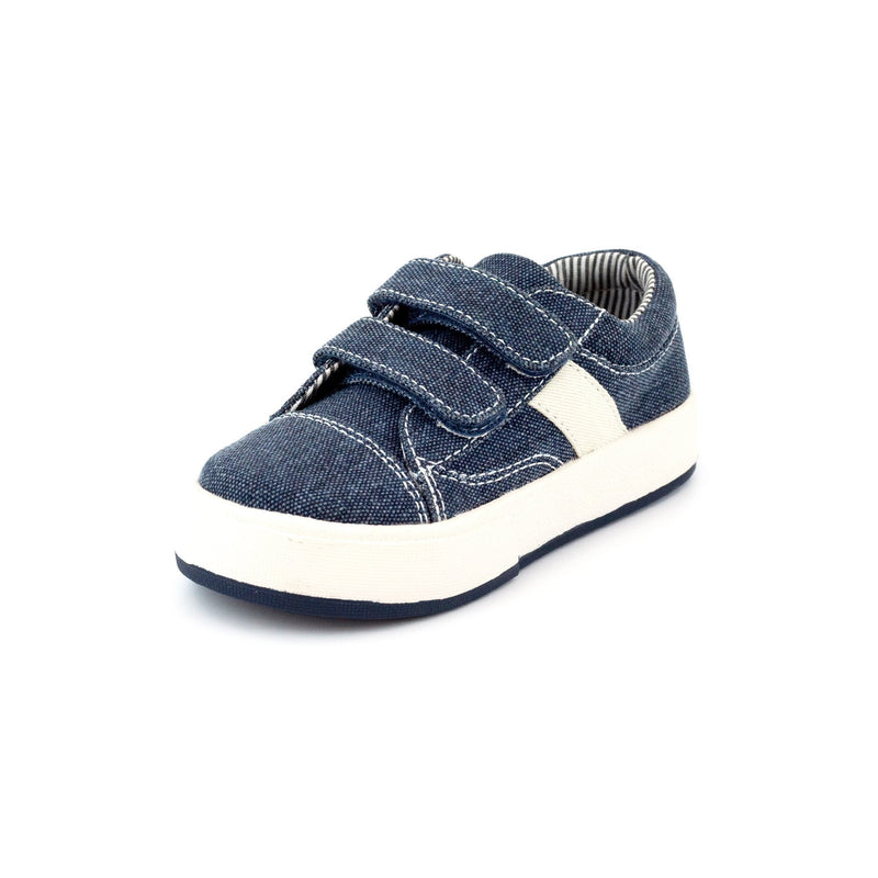 Zutano Shoe Miles Double V Kids Shoe - Navy